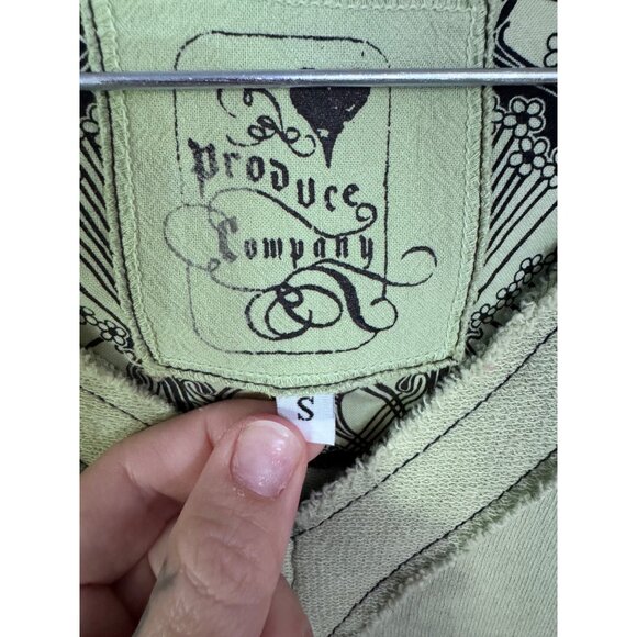 Vintage produce company long sleeve size S fairy‎ whimsy goth granola gremlin - Picture 5 of 5